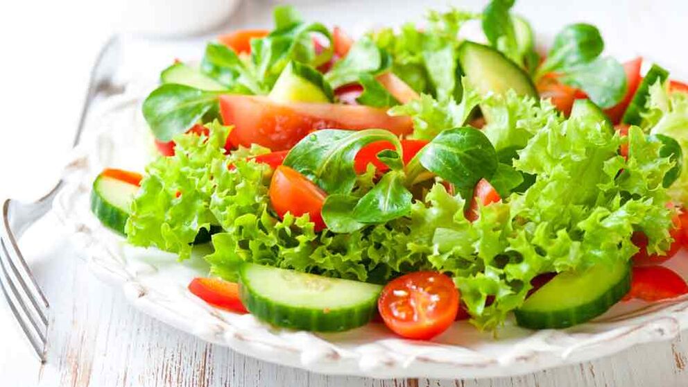 Σαλάτα λαχανικών για την αγαπημένη σας δίαιτα